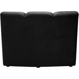 Meridian Infinity Black Velvet Modular Chair