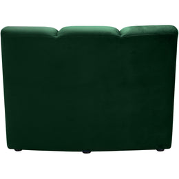 Meridian Infinity Green Velvet Modular Chair