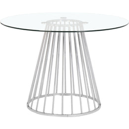 Meridian Gio Chrome Dining Table