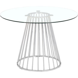 Meridian Gio Chrome Dining Table