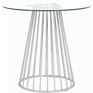 Meridian Gio Chrome Counter Height Table