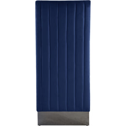 Meridian Porsha Navy Velvet Dining Chair