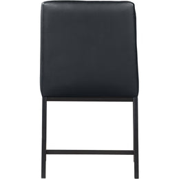 Meridian Bryce Black Vegan Leather Dining Chair