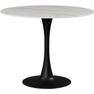 Meridian Holly Matte Black Dining Table (3 Boxes)