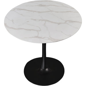 Meridian Holly Matte Black Dining Table (3 Boxes)