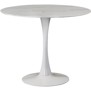 Meridian Holly White Dining Table (3 Boxes)