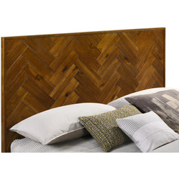 Meridian Reed Antique Coffee King Bed (3 Boxes)
