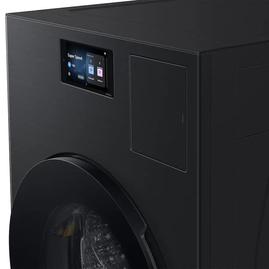 Samsung - 5.3 cu. ft. Bespoke AI Vented Smart All-In-One Washer/Electric Dryer Combo with AI Home - Brushed Black