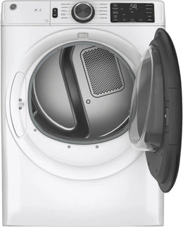 Package - GE - 4.8 Cu. Ft. High-Efficiency Stackable Smart Front Load Washer w/ Odorblock Ultra Fresh Vent System & Microban Technology and 7.8 Cu. Ft. Stackable Smart 10-Cycle Gas Dryer - White
