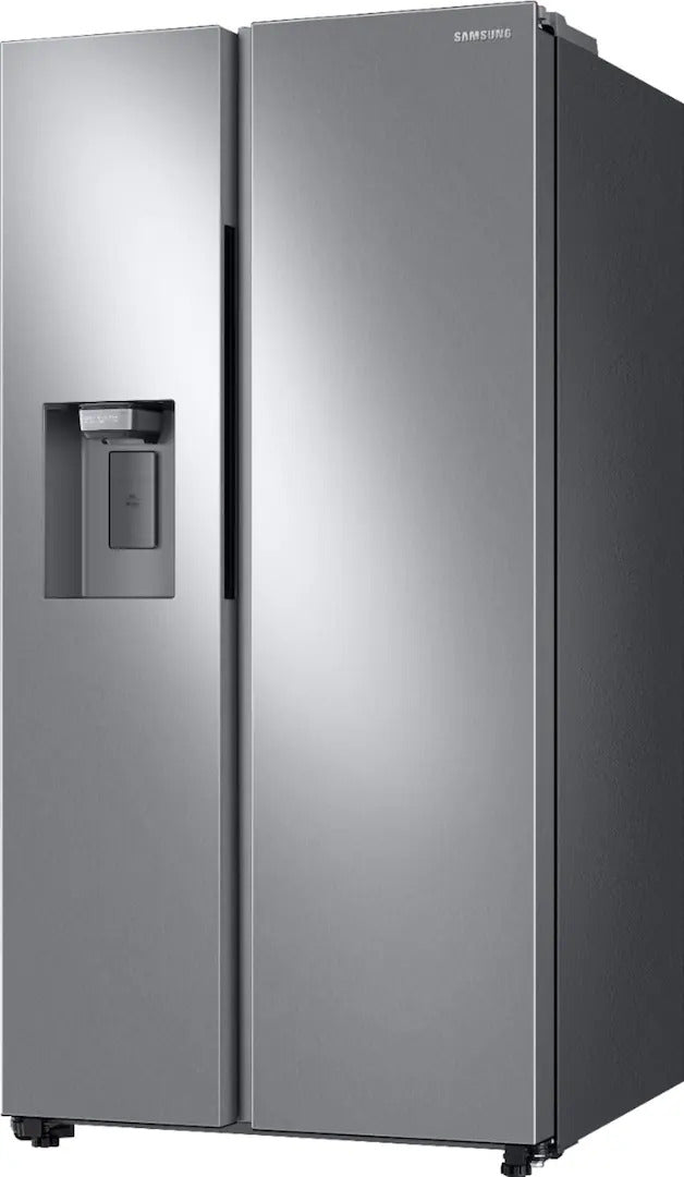 Samsung - 36 in. Wide 27.4 cu. ft. Side-by-Side Refrigerator with Large Capacity - Stainless Steel