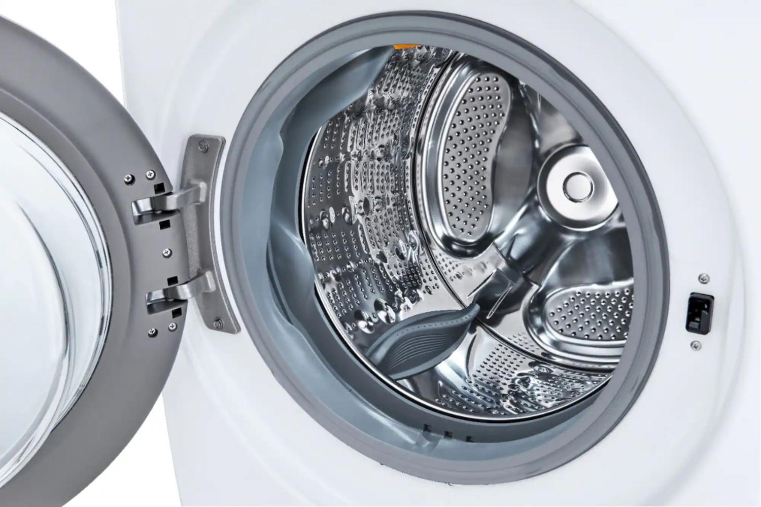 Package - LG - 4.5 Cu. Ft. High-Efficiency Stackable Smart Front Load Washer with Steam and Built-In Intelligence and 7.4 Cu. Ft. Stackable Smart Gas Dryer with Steam and Built-In Intelligence - White