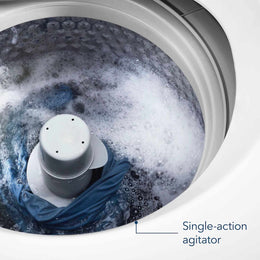 Package - Insignia™ - 3.7 Cu. Ft. High Efficiency 12-Cycle Top-Loading Washer and 6.7 Cu. Ft. Electric Dryer with Sensor Dry - White