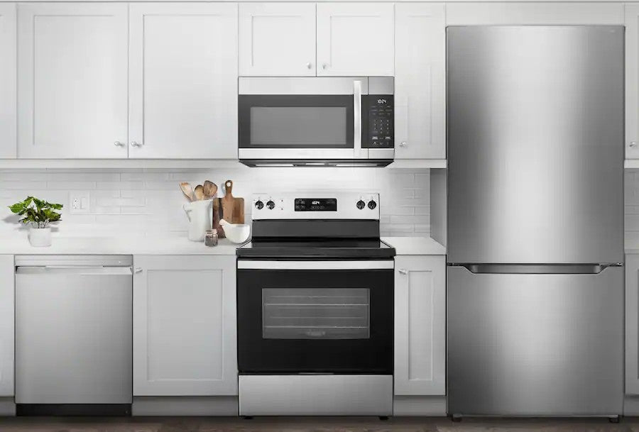 Insignia™ - 30 in. Wide 18.6 Cu. Ft. Bottom Freezer Refrigerator with ENERGY STAR Certification - Stainless Steel
