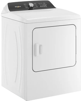 Package - Whirlpool - 4.7-4.8 Cu. Ft. Top Load Washer with 2 in 1 Removable Agitator and 7.0 Cu. Ft. Electric Dryer with Steam and Moisture Sensing - White