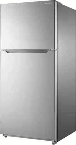Insignia™ - 30 in. Wide 18 Cu. Ft. Top-Freezer Refrigerator with ENERGY STAR Certification - Stainless Steel