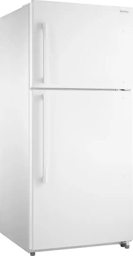 Insignia™ - 30 in. Wide 18 Cu. Ft. Top-Freezer Refrigerator with Handles - White