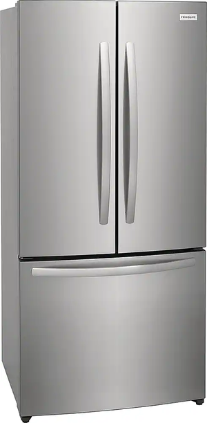 Frigidaire - 32 in. Wide 17.6 Cu. Ft. Counter-Depth French Door Refrigerator - Fingerprint-Resistant Stainless Steel Look