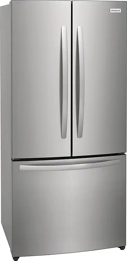 Frigidaire - 32 in. Wide 17.6 Cu. Ft. Counter-Depth French Door Refrigerator - Fingerprint-Resistant Stainless Steel Look