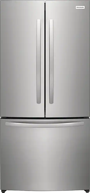 Frigidaire - 32 in. Wide 17.6 Cu. Ft. Counter-Depth French Door Refrigerator - Fingerprint-Resistant Stainless Steel Look