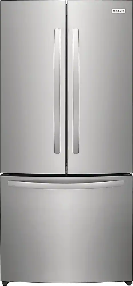Frigidaire - 32 in. Wide 17.6 Cu. Ft. Counter-Depth French Door Refrigerator - Fingerprint-Resistant Stainless Steel Look
