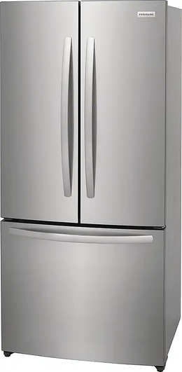 Frigidaire - 32 in. Wide 17.6 Cu. Ft. Counter-Depth French Door Refrigerator - Fingerprint-Resistant Stainless Steel Look