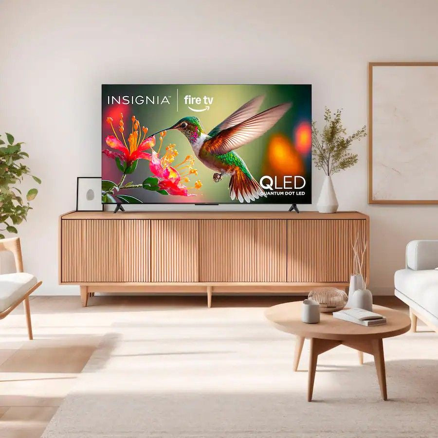 Insignia™ - 75" Class QF Series QLED 4K UHD Smart Fire TV