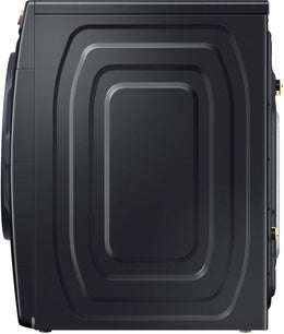 Package - Samsung - 5.0 Cu. Ft. High-Efficiency Stackable Smart Front Load Washer with Steam and Super Speed Wash and 7.5 Cu. Ft. Stackable Smart Electric Dryer with Steam and Sensor Dry - Brushed Black