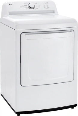 Package - LG - 4.1 Cu. Ft. High-Efficiency Top Load Washer with TurboDrum Technology and 7.3 Cu. Ft. Electric Dryer with Sensor Dry - White