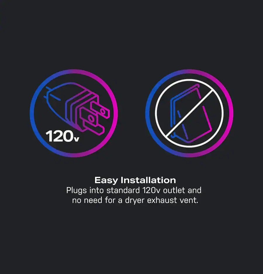 GE Profile - UltraFast 4.8 Cu. Ft. High-Efficiency Smart Front Load Washer and Electric Dryer Combo with Ventless Heat Pump - Carbon Graphite