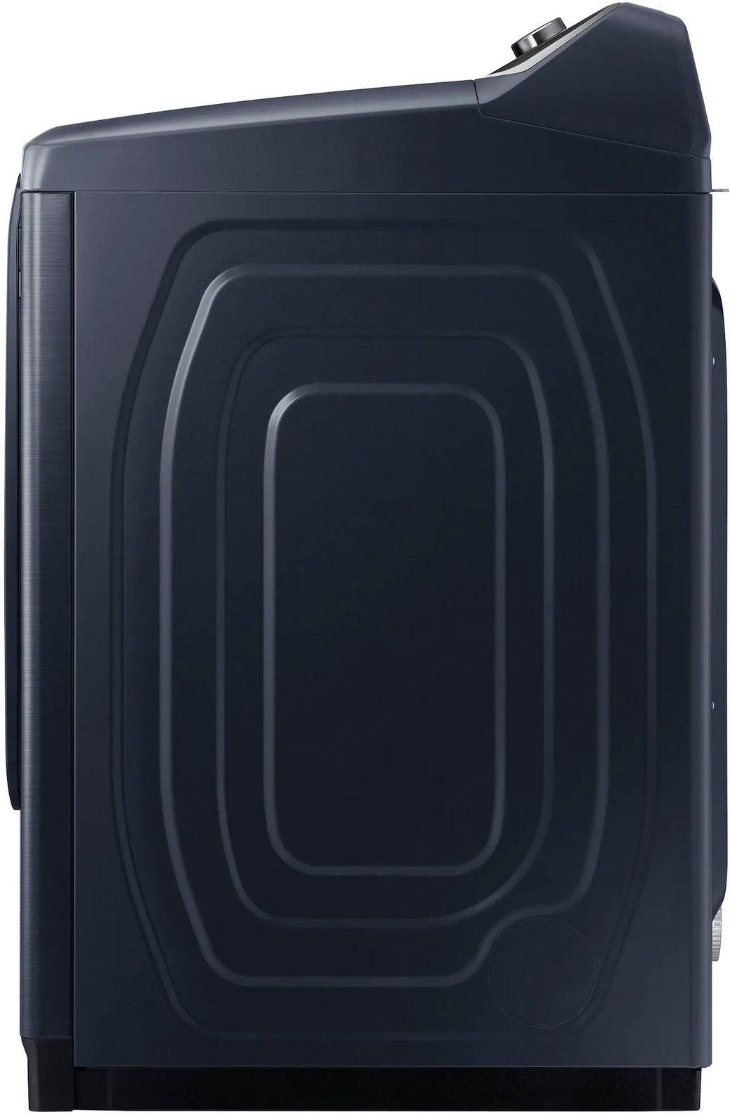 Package - Samsung - 5.4 Cu. Ft. High-Efficiency Smart Top Load Washer with Pet Care Solution and 7.4 Cu. Ft. Smart Electric Dryer with Steam and Pet Care Dry - Brushed Navy