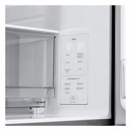 LG - 36-in Standard-Depth MAX 29.6 Cu. Ft. 4-Door French Door Smart Refrigerator with Full-Convert Drawer - Stainless Steel