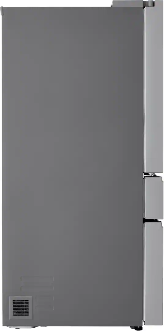 LG - 36-in Standard-Depth MAX 29.6 Cu. Ft. 4-Door French Door Smart Refrigerator with Full-Convert Drawer - Stainless Steel