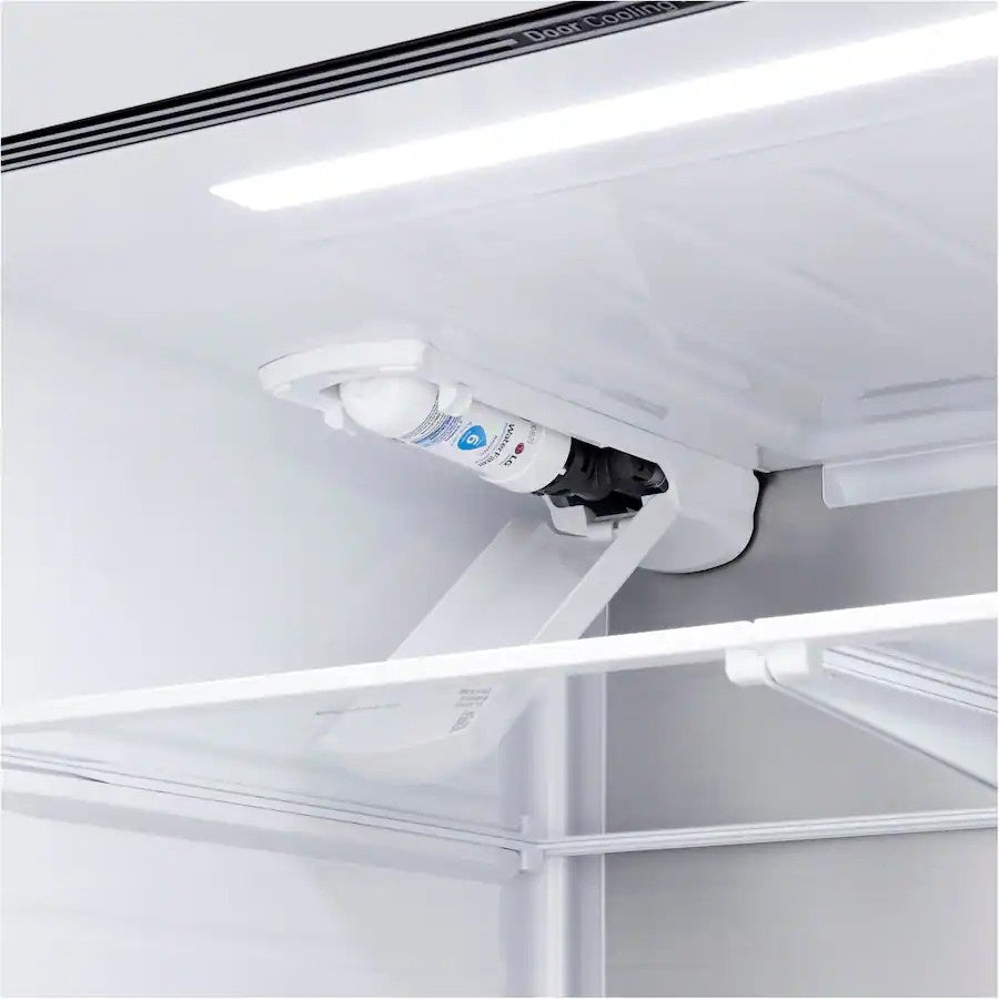 LG - 36-in Standard-Depth MAX 29.6 Cu. Ft. 4-Door French Door Smart Refrigerator with Full-Convert Drawer - Stainless Steel