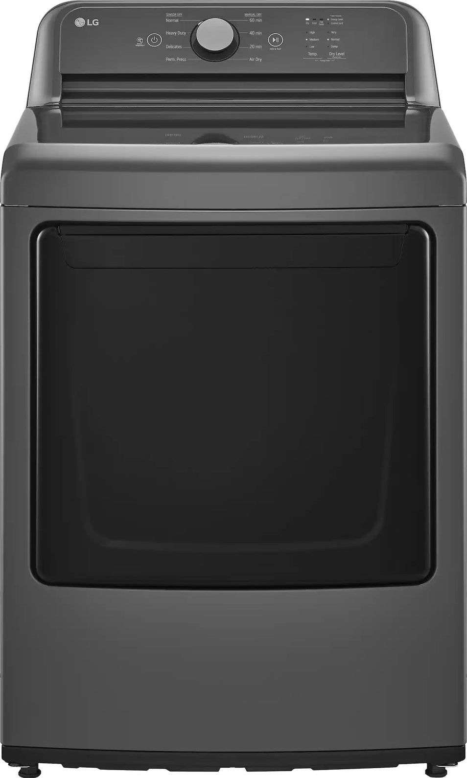 Package - LG - 4.1 Cu. Ft. High-Efficiency Top Load Washer with TurboDrum Technology and 7.3 Cu. Ft. Electric Dryer with Sensor Dry - Monochrome Grey