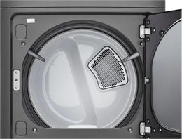 Package - LG - 4.1 Cu. Ft. High-Efficiency Top Load Washer with TurboDrum Technology and 7.3 Cu. Ft. Electric Dryer with Sensor Dry - Monochrome Grey