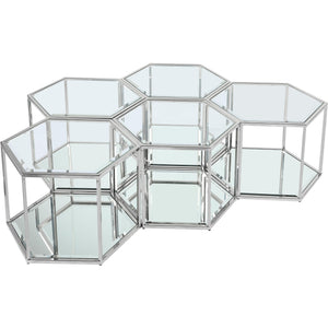 Meridian Sei Chrome Coffee Table
