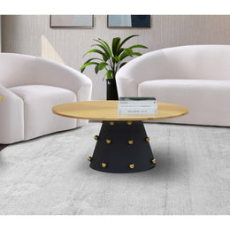 Meridian Raven Black / Gold Coffee Table