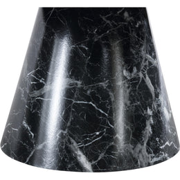 Meridian Omni Black Faux Marble Coffee Table
