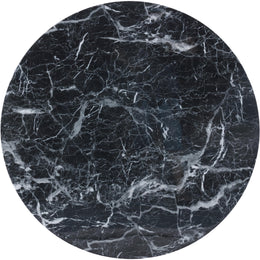 Meridian Omni Black Faux Marble Coffee Table