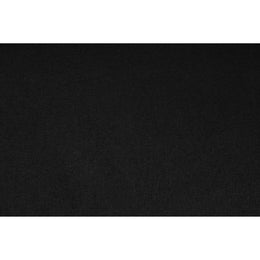 Meridian Serene Black Linen Textured Fabric Deluxe Comfort Modular Armless Chair