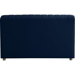 Meridian Naya Navy Velvet Chair