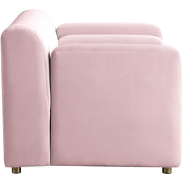Meridian Naya Pink Velvet Chair