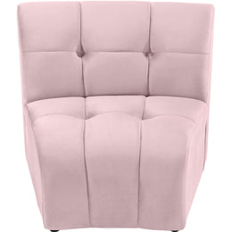 Meridian Limitless Pink Velvet Modular Chair