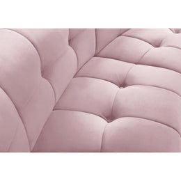 Meridian Limitless Pink Velvet Modular Chair