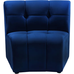 Meridian Limitless Navy Velvet Modular Chair