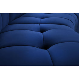 Meridian Limitless Navy Velvet Modular Chair