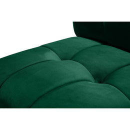 Meridian Limitless Green Velvet Modular Chair