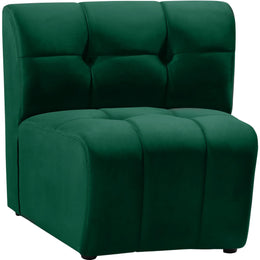 Meridian Limitless Green Velvet Modular Chair