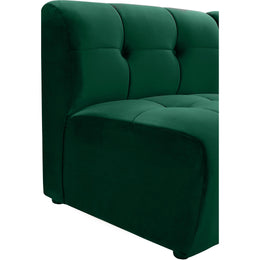 Meridian Limitless Green Velvet Modular Chair