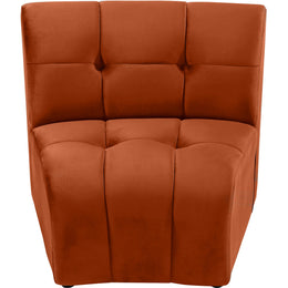 Meridian Limitless Cognac Velvet Modular Chair